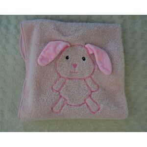 Little Dreamer Pink Bunny Rabbit Baby Blanket Floppy Ears Plush Soft Best Brands